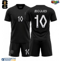 Otroški Nogometni dresi Norveška Martin Odegaard #10 Gostujoči SP 2026 Kratek Rokav (+ Kratke hlače)